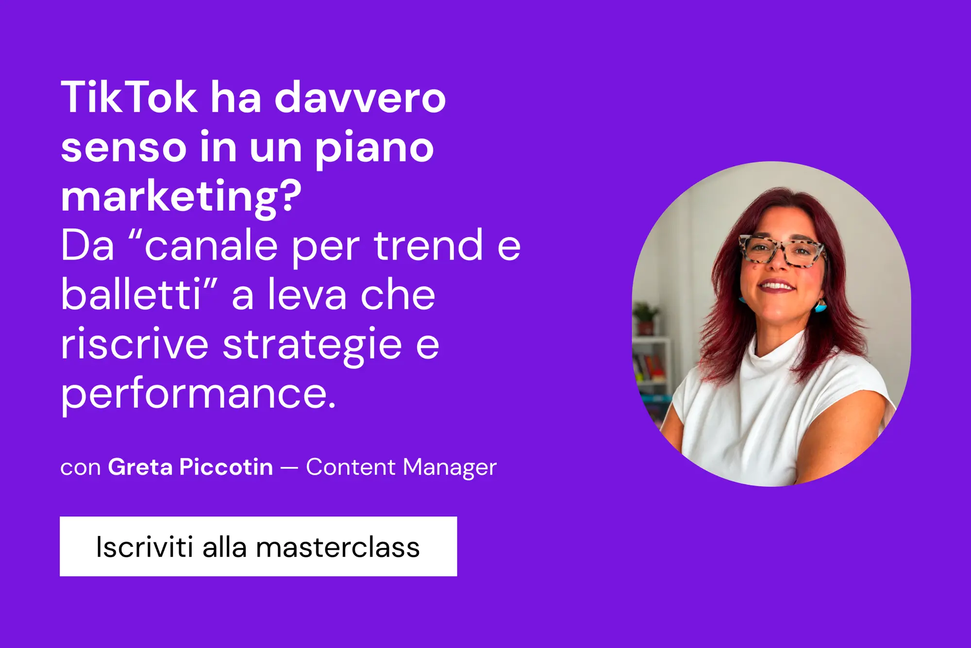 Banner Masterclass Tik Tok